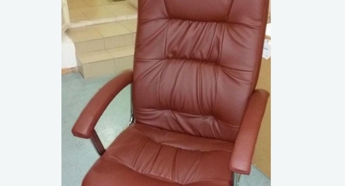 Обтяжка офисного кресла. Ардатов